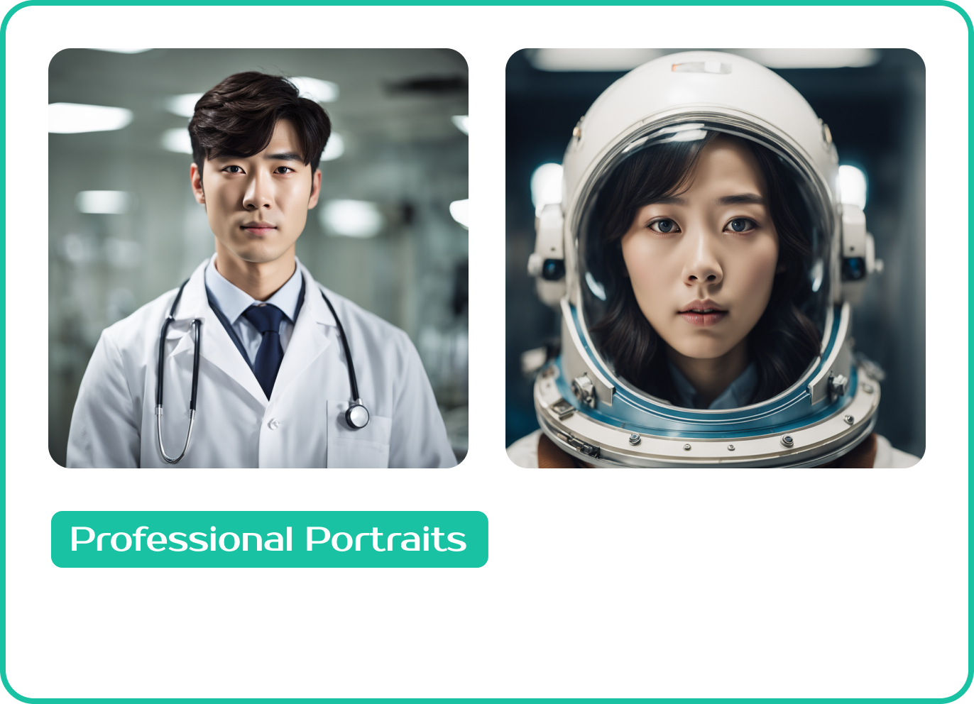 Professional Portraits theme image